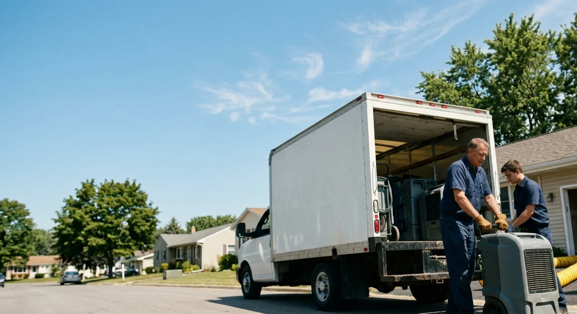 Water Damage Cleanup in Prospect, OH near me